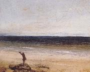 Gustave Courbet The Sea at Palavas USA oil painting artist